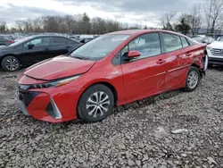 Salvage cars for sale from Copart Chalfont, PA: 2022 Toyota Prius Prime LE