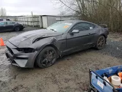 Ford salvage cars for sale: 2018 Ford Mustang GT