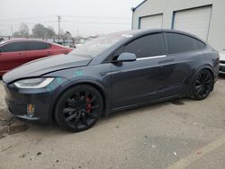 Salvage cars for sale at Nampa, ID auction: 2016 Tesla Model X