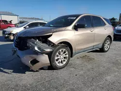 Salvage cars for sale at Tulsa, OK auction: 2018 Chevrolet Equinox LS