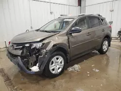 Salvage cars for sale at Franklin, WI auction: 2013 Toyota Rav4 LE