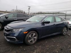 Salvage cars for sale at New Britain, CT auction: 2021 Honda Civic LX