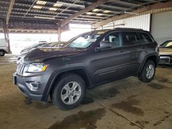 Salvage cars for sale at American Canyon, CA auction: 2015 Jeep Grand Cherokee Laredo