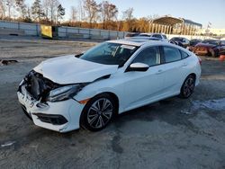 Salvage cars for sale at Spartanburg, SC auction: 2018 Honda Civic EX