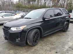 Salvage cars for sale at auction: 2018 Chevrolet Traverse LT