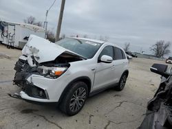 Salvage cars for sale at Pekin, IL auction: 2017 Mitsubishi Outlander Sport ES