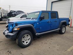 Jeep salvage cars for sale: 2020 Jeep Gladiator Sport