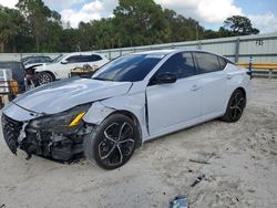 Salvage cars for sale at Fort Pierce, FL auction: 2024 Nissan Altima SR