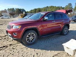 Jeep salvage cars for sale: 2015 Jeep Grand Cherokee Limited