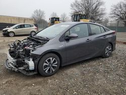 Toyota salvage cars for sale: 2017 Toyota Prius Prime