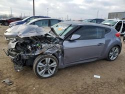 Salvage cars for sale at Woodhaven, MI auction: 2016 Hyundai Veloster