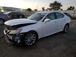 Salvage cars for sale at San Diego, CA auction: 2009 Lexus IS 250