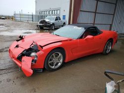 Salvage cars for sale at American Canyon, CA auction: 2002 Chevrolet Corvette