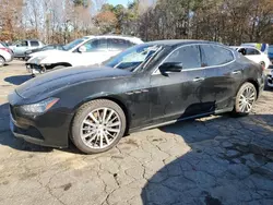 Maserati salvage cars for sale: 2016 Maserati Ghibli S