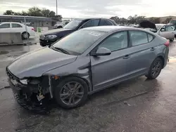 Hyundai Elantra salvage cars for sale: 2018 Hyundai Elantra SEL