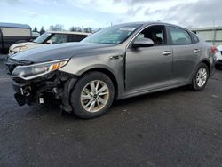 Salvage cars for sale at Pennsburg, PA auction: 2016 KIA Optima LX