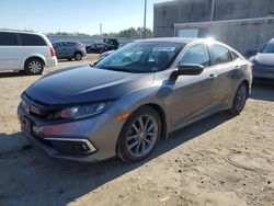 Salvage cars for sale at Fredericksburg, VA auction: 2019 Honda Civic EXL