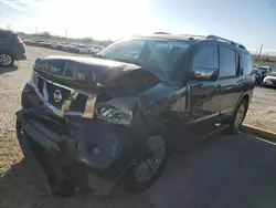 Salvage cars for sale at Tucson, AZ auction: 2015 Nissan Armada Platinum