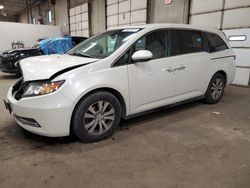 Salvage cars for sale at Blaine, MN auction: 2014 Honda Odyssey EXL