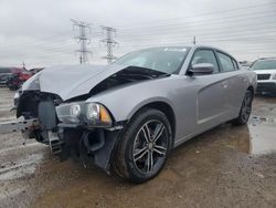 Salvage cars for sale from Copart Elgin, IL: 2013 Dodge Charger SXT