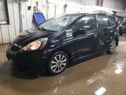 Salvage cars for sale at Elgin, IL auction: 2012 Honda FIT Sport