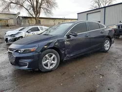 Chevrolet Malibu ls salvage cars for sale: 2017 Chevrolet Malibu LS