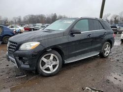 Mercedes-Benz m-Class salvage cars for sale: 2014 Mercedes-Benz ML 350 4matic