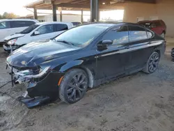 Salvage cars for sale at Tanner, AL auction: 2015 Chrysler 200 S