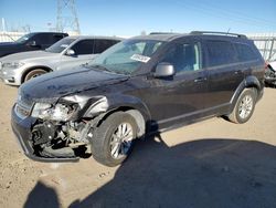 Salvage cars for sale at auction: 2017 Dodge Journey SXT