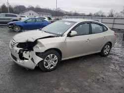 Hyundai Elantra salvage cars for sale: 2010 Hyundai Elantra Blue