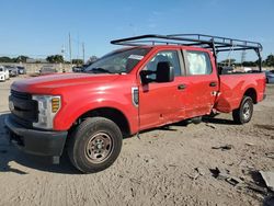 Salvage cars for sale at Homestead, FL auction: 2019 Ford F250 Super Duty