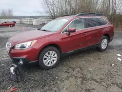 Salvage cars for sale at Arlington, WA auction: 2015 Subaru Outback 2.5I Premium