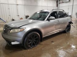 Infiniti fx35 salvage cars for sale: 2007 Infiniti FX35