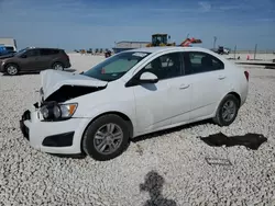 Salvage cars for sale at Taylor, TX auction: 2015 Chevrolet Sonic LT