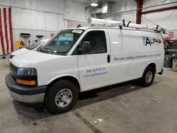 Salvage trucks for sale at Mcfarland, WI auction: 2019 Chevrolet Express G3500