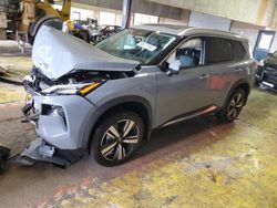 Salvage cars for sale at Indianapolis, IN auction: 2021 Nissan Rogue SL