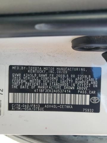 2010 Toyota Camry Base