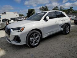 Salvage cars for sale at Opa Locka, FL auction: 2024 Audi Q3 Premium S Line 45