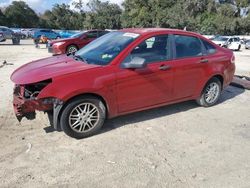 Salvage cars for sale at Ocala, FL auction: 2009 Ford Focus SE