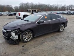 Chevrolet Malibu salvage cars for sale: 2020 Chevrolet Malibu LT