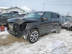 Salvage cars for sale at Pekin, IL auction: 2021 KIA Telluride EX