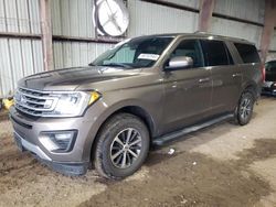 Salvage cars for sale at Houston, TX auction: 2019 Ford Expedition Max XLT