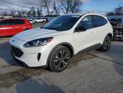 Salvage cars for sale at Bridgeton, MO auction: 2022 Ford Escape SE