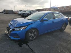 Salvage cars for sale at Wilmington, CA auction: 2022 Nissan Sentra SV