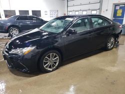 Salvage cars for sale from Copart Blaine, MN: 2015 Toyota Camry LE