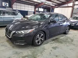 Nissan salvage cars for sale: 2021 Nissan Sentra SV