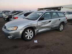 Salvage cars for sale at Brighton, CO auction: 2006 Subaru Legacy Outback 2.5I