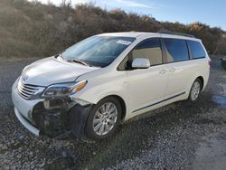 Toyota salvage cars for sale: 2017 Toyota Sienna XLE