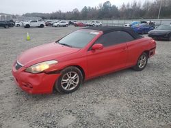 Salvage cars for sale from Copart Memphis, TN: 2007 Toyota Camry Solara SE