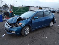 Honda Insight salvage cars for sale: 2014 Honda Insight EX